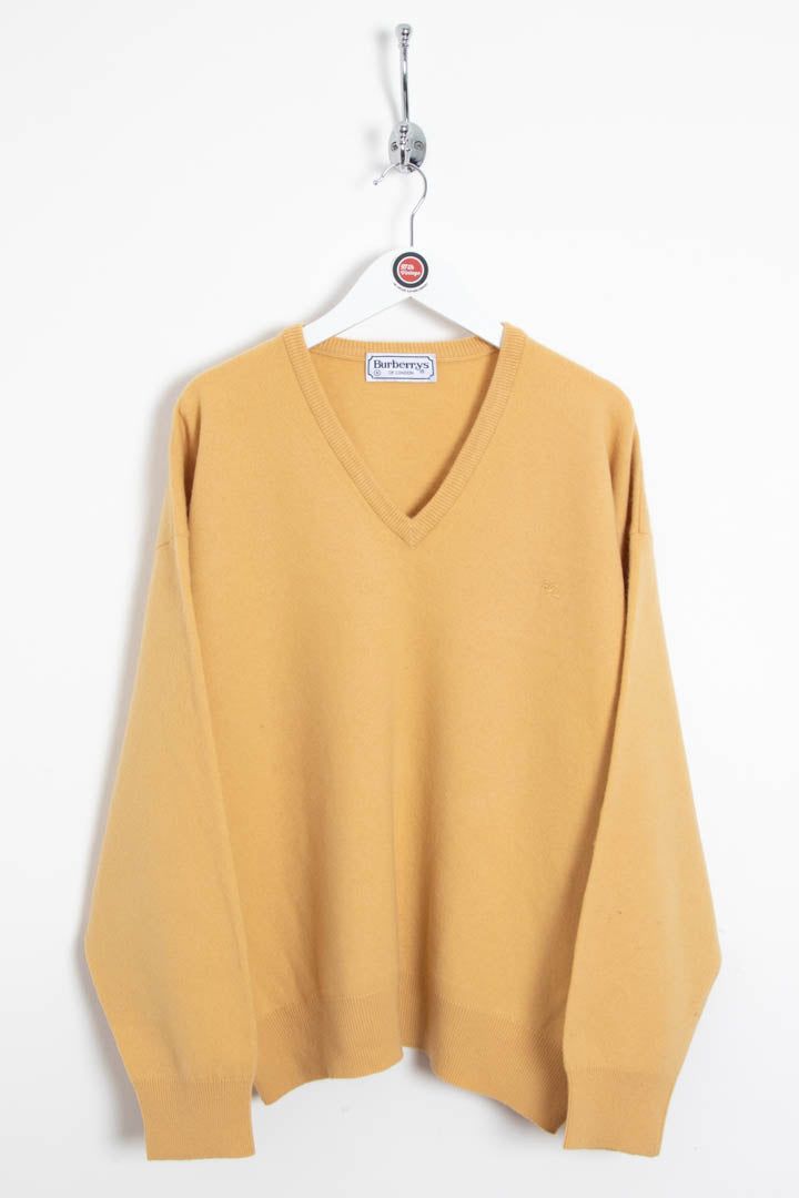 Burberry V Neck Wool Jumper (L) image 1