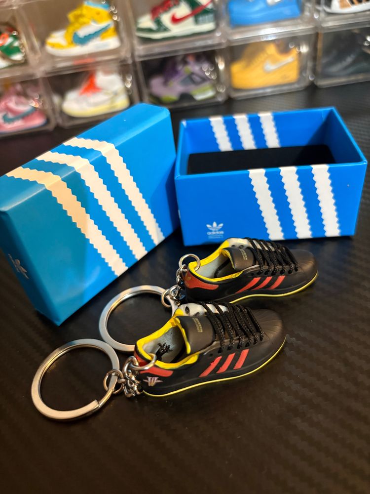 Adidas Mini Sneaker Keychains including pair and box image 3