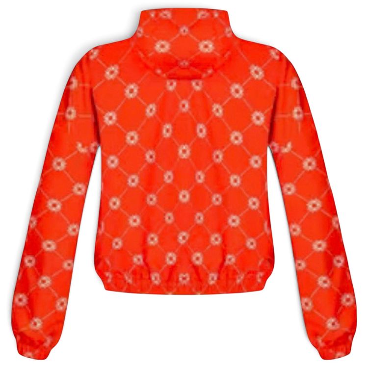 Rinascimento Windbreaker/Zip-Up Jacket - Red - Size L - NEW image 1