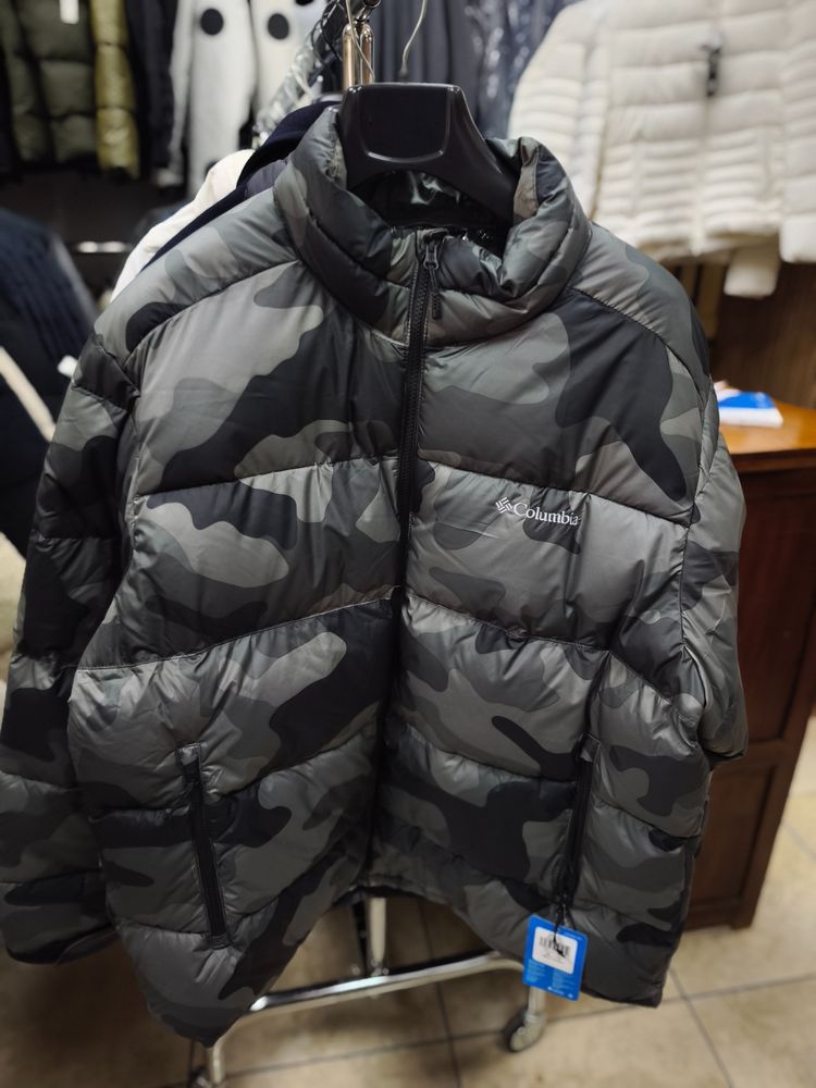 Columbia Camo Puffer Jacket