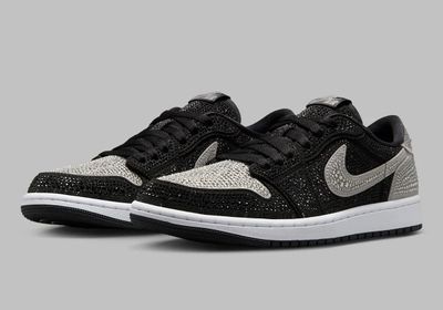 Jordan 1 low Swarovski Stealth HM9208-001