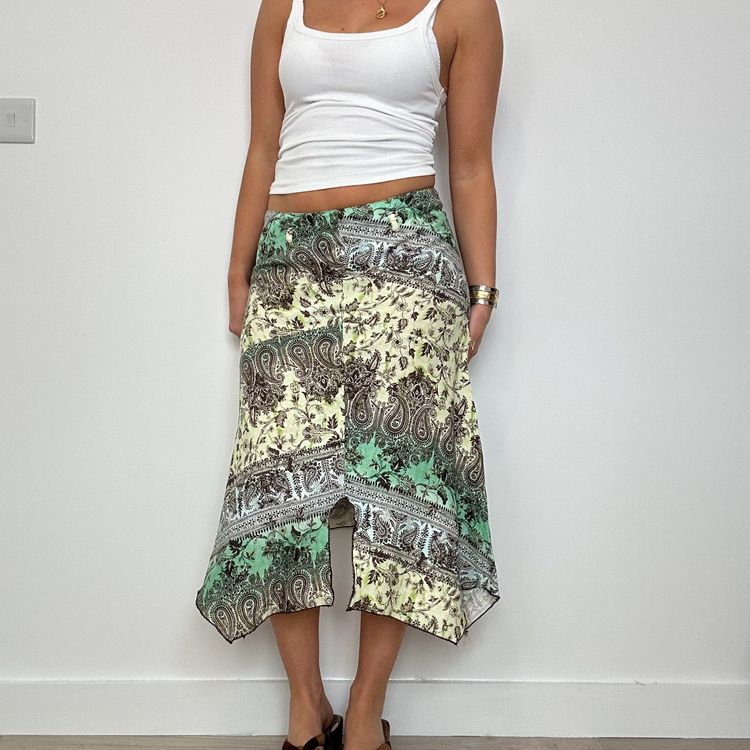 Unknown Paisley Pattern Midi Skirt product image