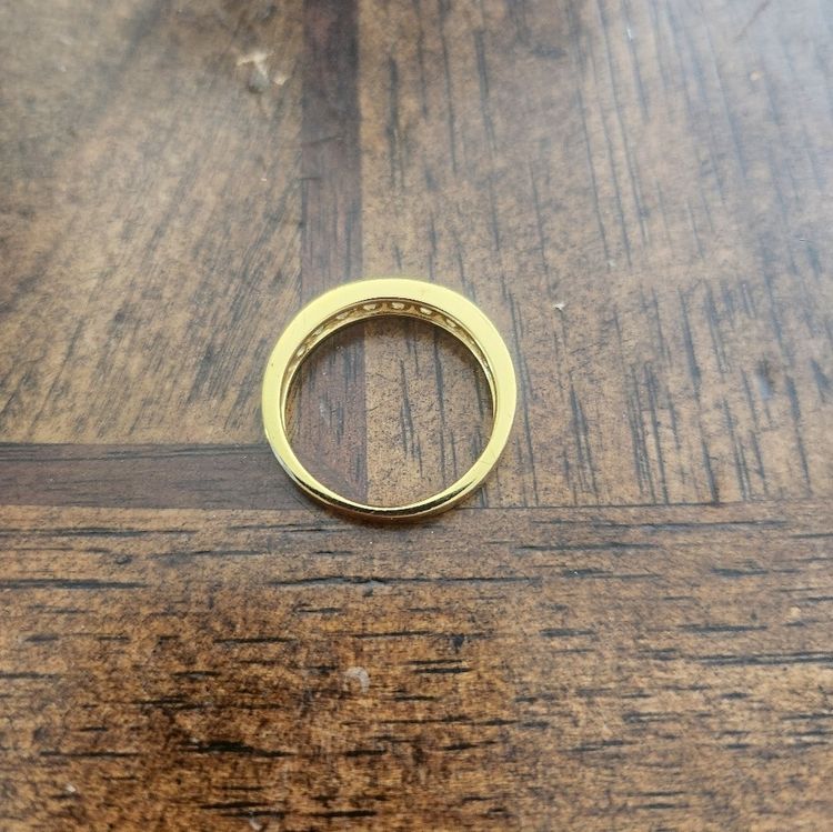 Gold Ring With Stones image 1