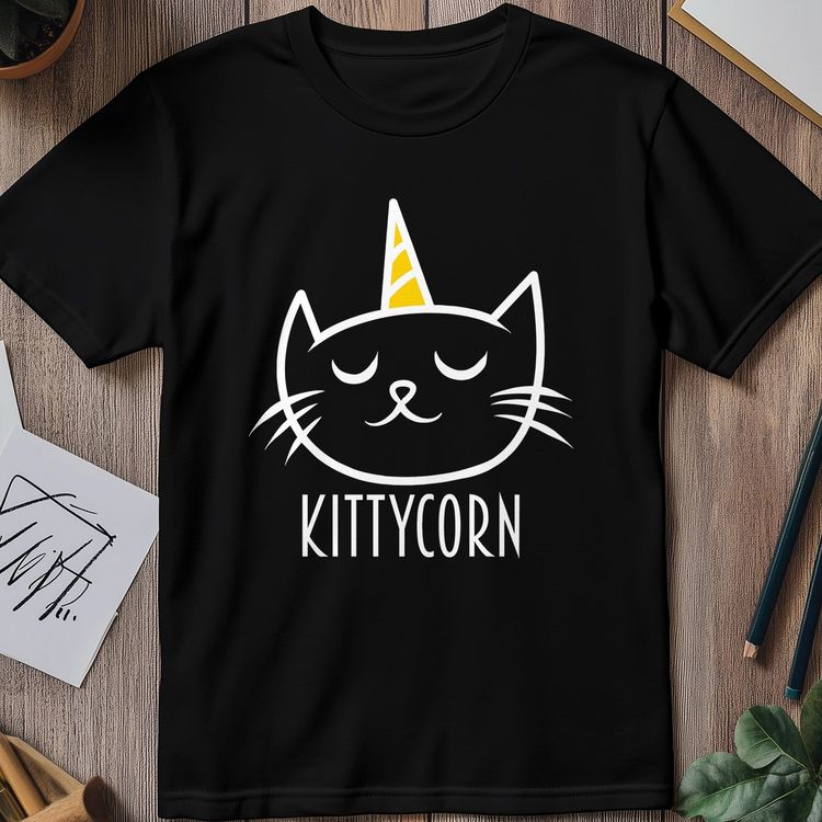 Kittycorn for Black T-shirt - image 1