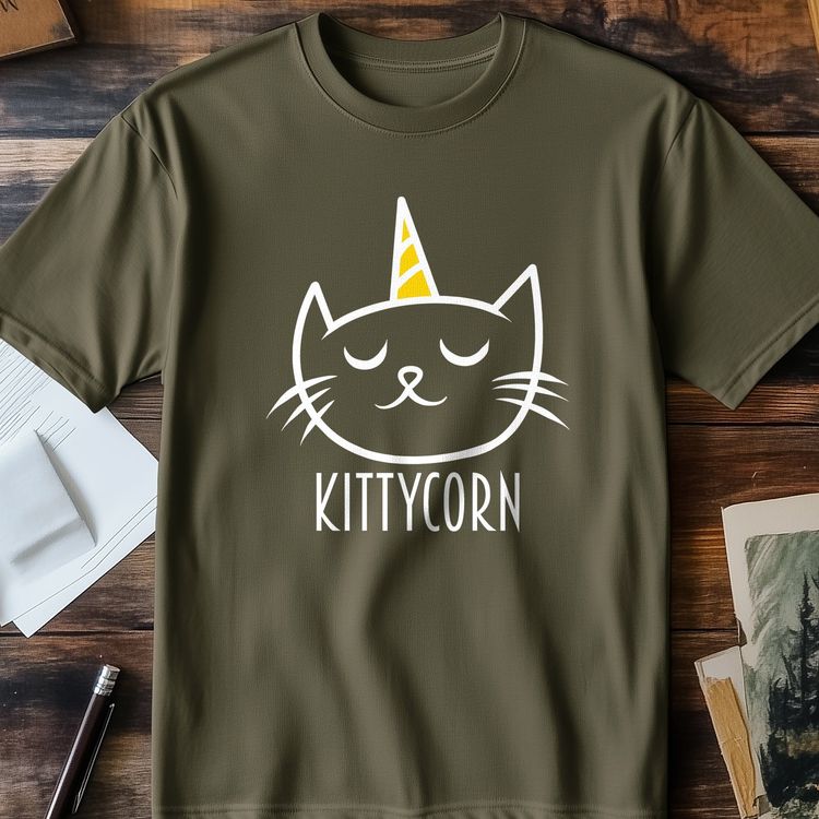 Kittycorn for Black T-shirt - image 5