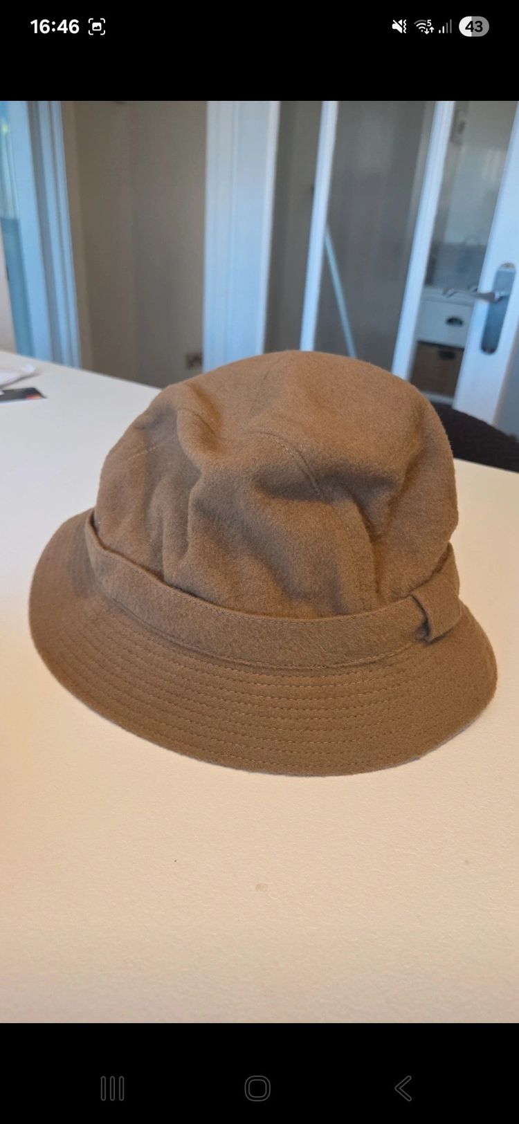 Burbwrry's Vintage Brown Bowler Hat One Size