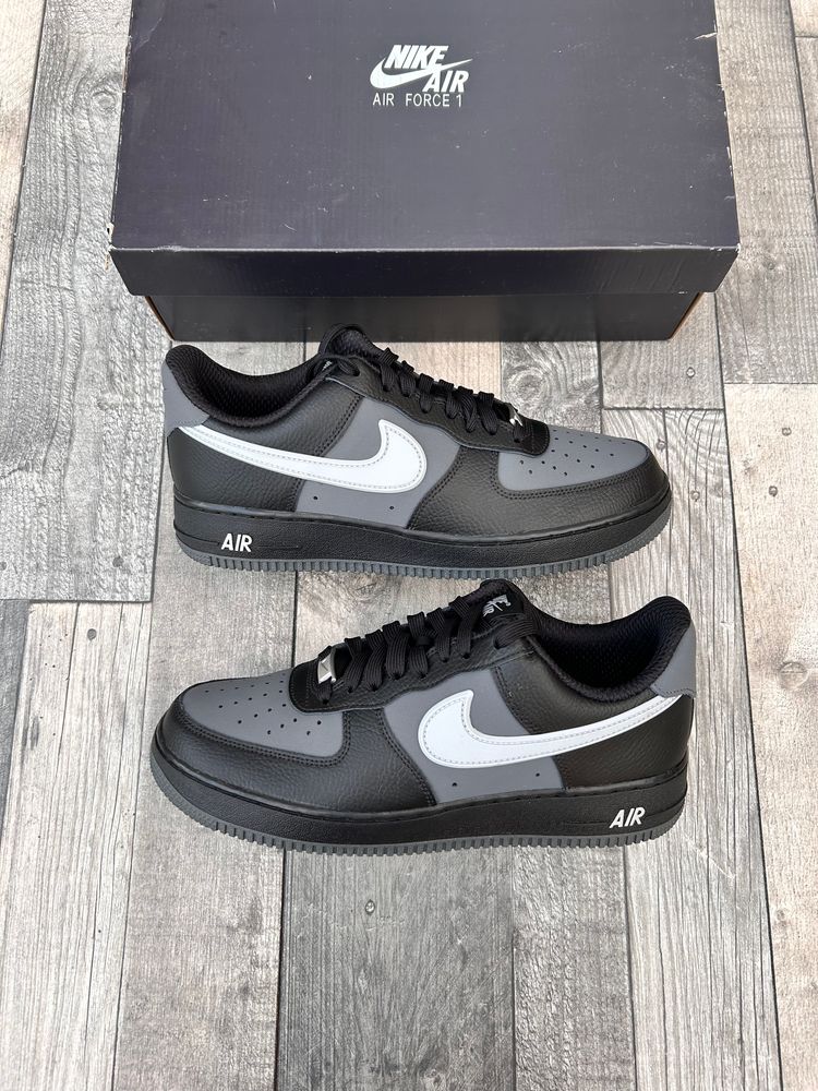 Nike Air Force 1 ‘07 LV8 Trainers ‘Black Cool Grey’ - Size UK 8 2