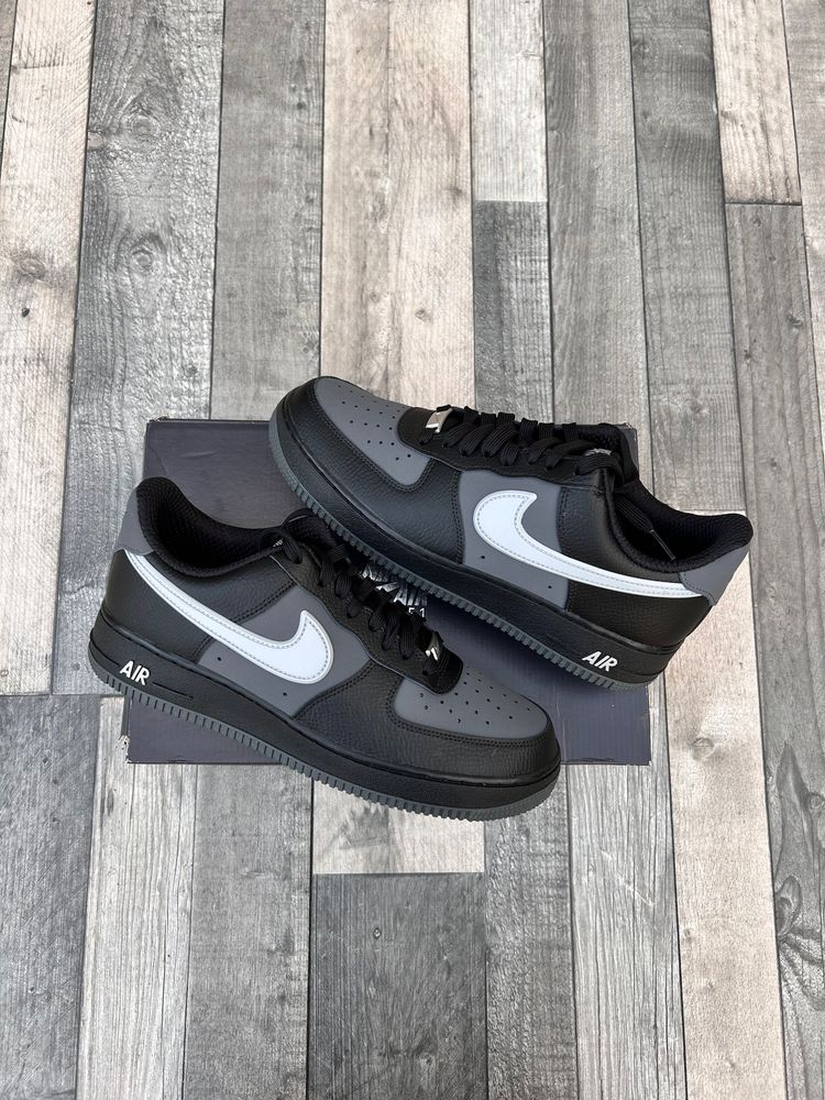Nike Air Force 1 ‘07 LV8 Trainers ‘Black Cool Grey’ - Size UK 8 10