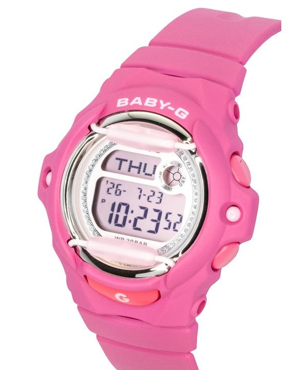 Immagine di Casio Baby-G Digital Resin Strap Quartz BG-169KB-4B1 200M Women's Watch 4