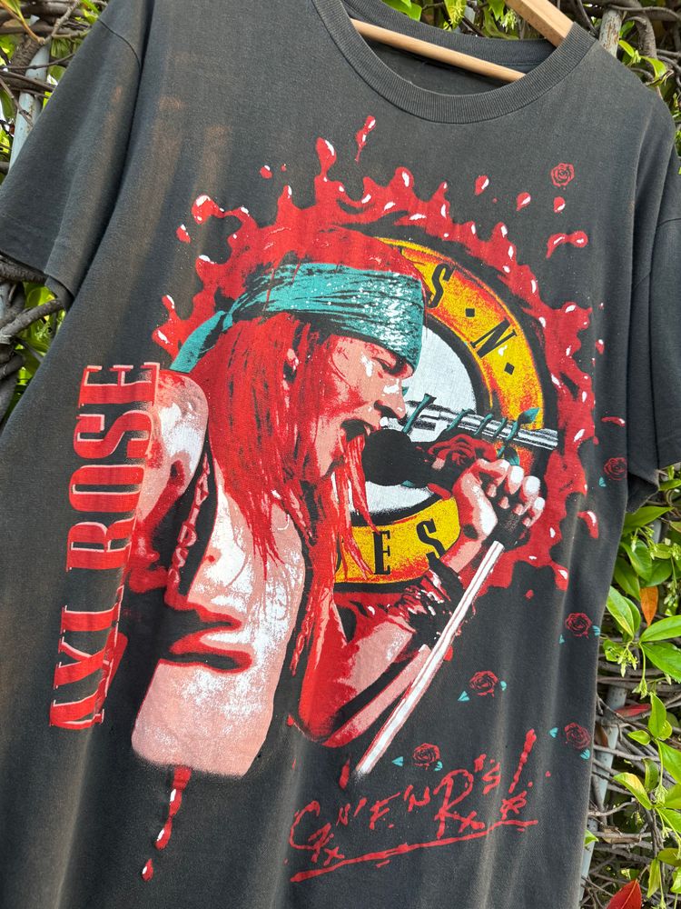 Guns N' Roses Graphic T-Shirt 90’s helter skelter  image 5