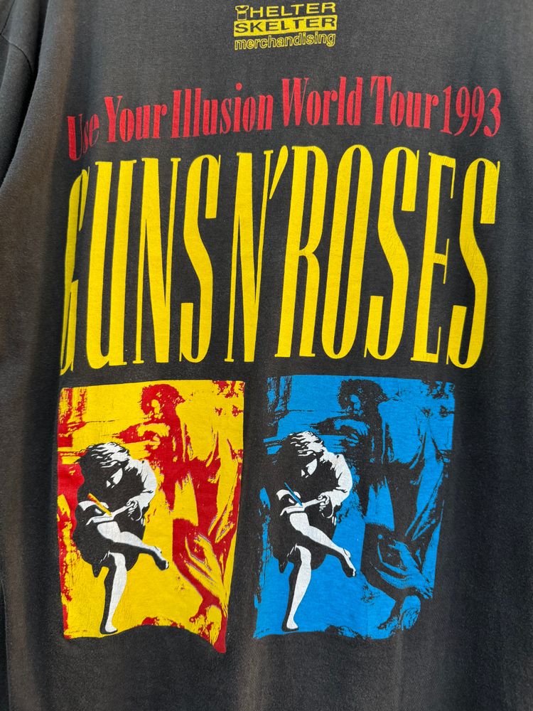 Guns N' Roses Graphic T-Shirt 90’s helter skelter  image 3