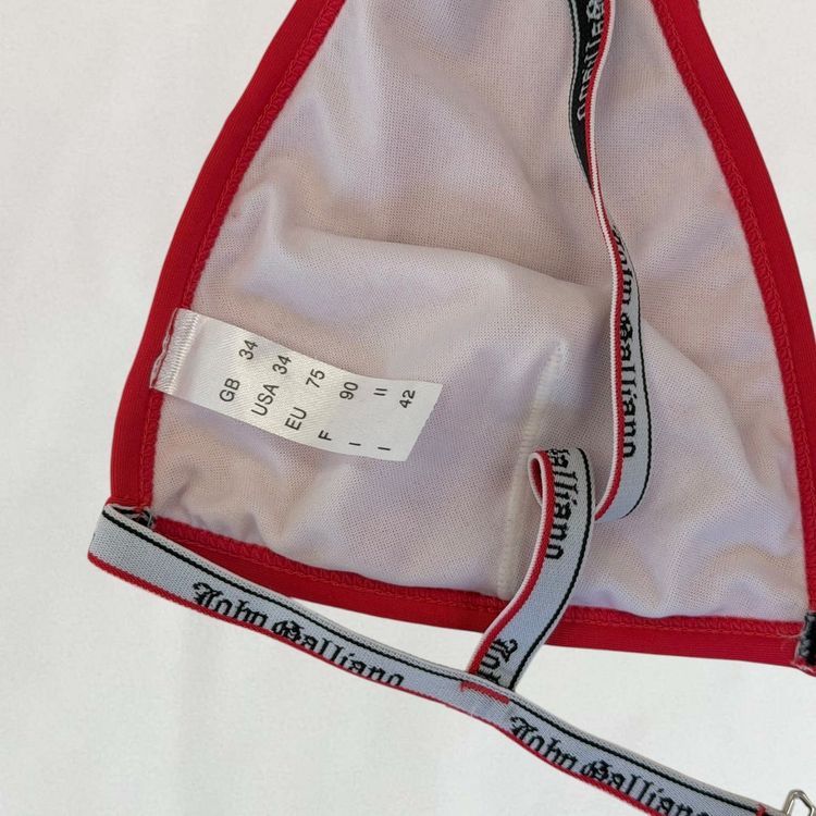 Immagine di John Galliano triangle bikini 8
