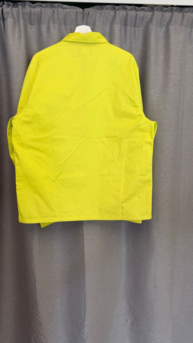 Stussy Yellow Zip-Up Jacket 2
