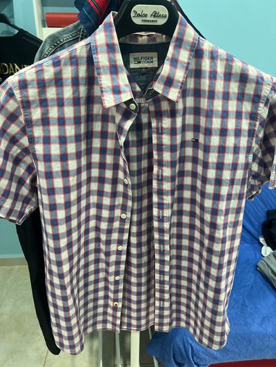 Tommy Hilfiger Short Sleeve Checkered Shirt
