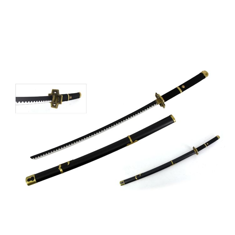 One Piece Yubashiri Metal Katana Sword of Roronoa Zoro imagen 2