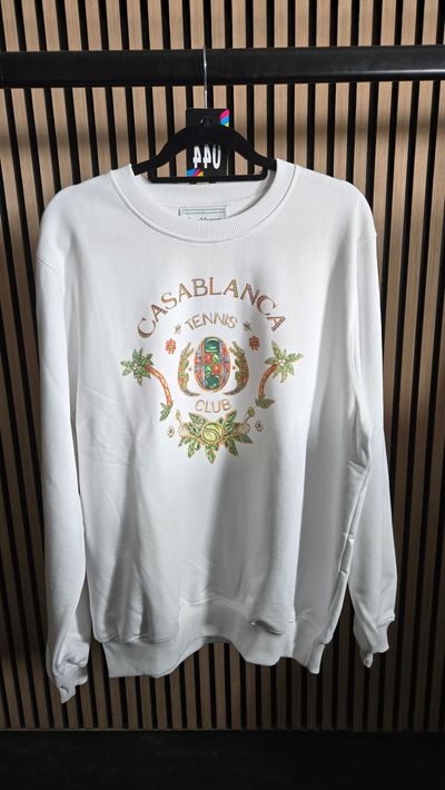 B126 Casablanca Tennis Club Sweater Brand New