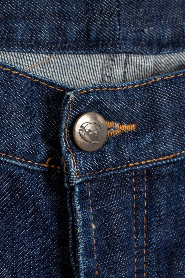 Just Cavalli Straight Leg Denim Jeans (W36 x L30) imagen 4