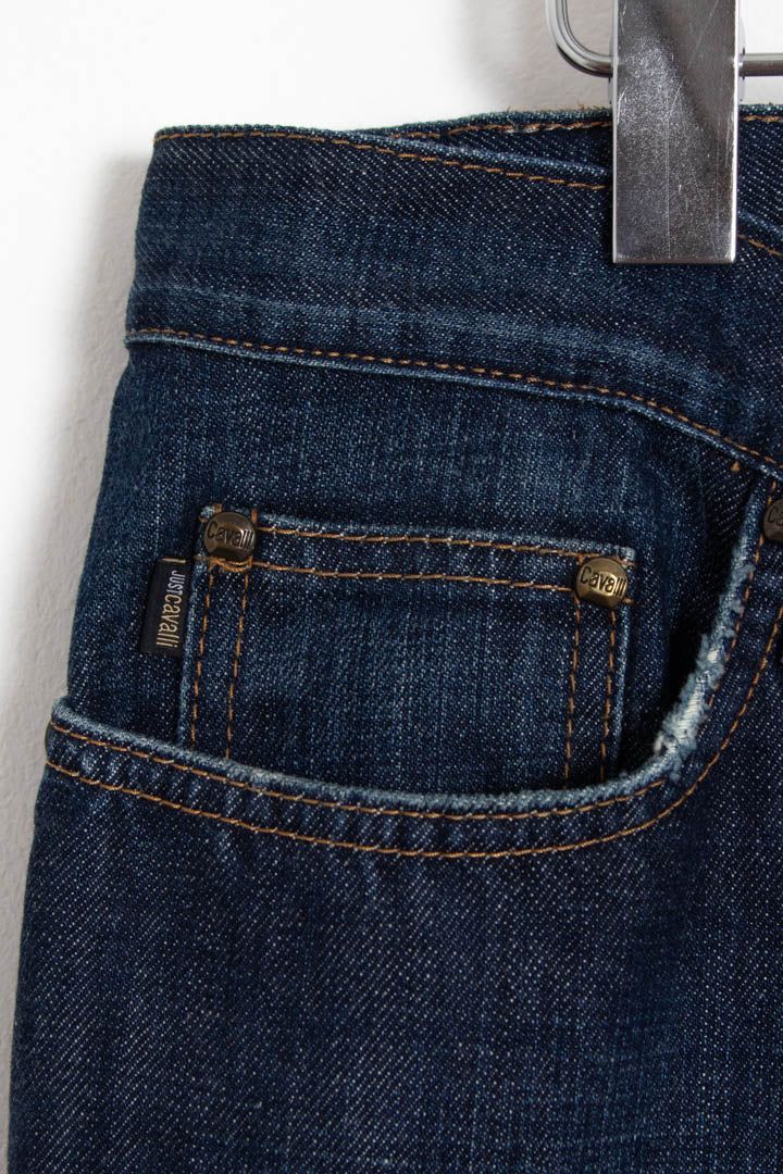 Just Cavalli Straight Leg Denim Jeans (W36 x L30) imagen 6