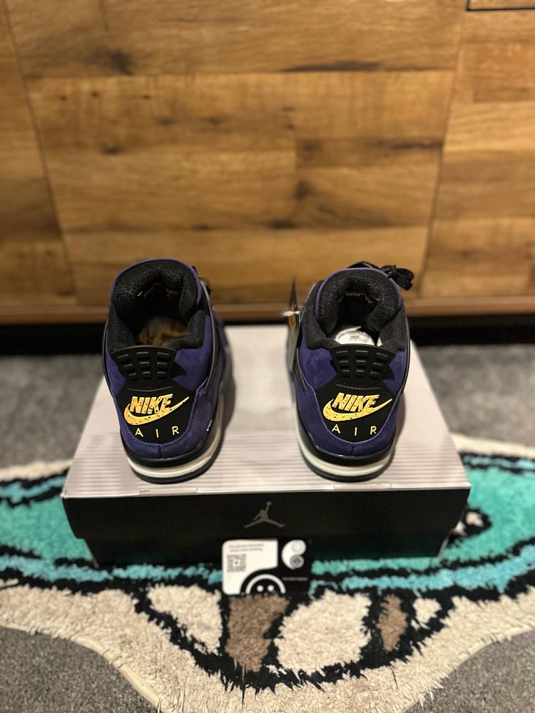 Nike Air Jordan 4 “Lakers” U.K. 9 imagen 5