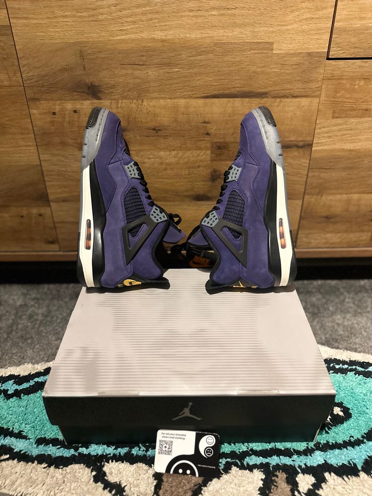 Nike Air Jordan 4 “Lakers” U.K. 9 imagen 4