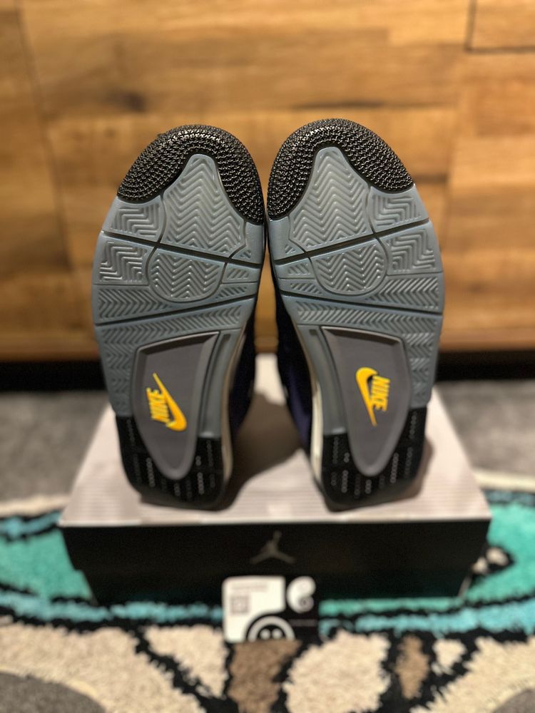 Nike Air Jordan 4 “Lakers” U.K. 9 imagen 3
