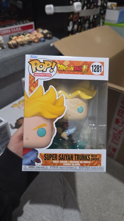 Funko Pop! Animation, Super Saiyan Trunks With Sword, Vinyl Figure