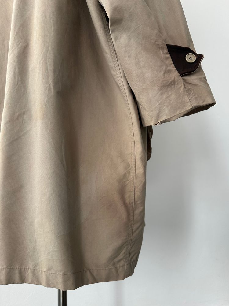 Christian Dior Monsieur 1990s Leather Collar Trench - XXL image 14