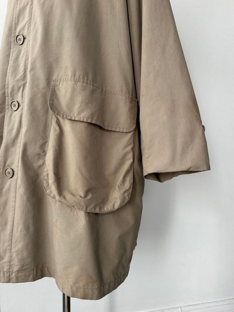 Christian Dior Monsieur 1990s Leather Collar Trench - XXL image 2