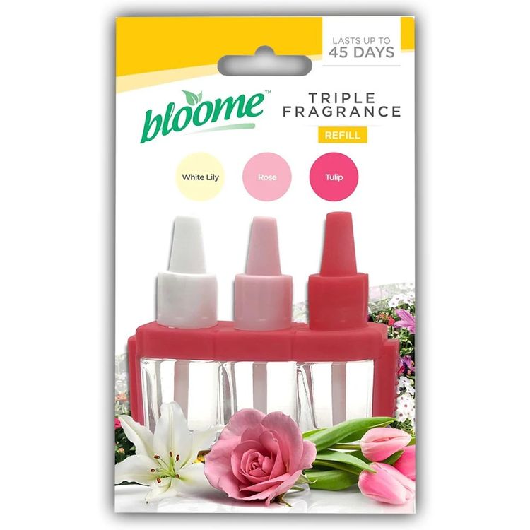 Bloome Triple Fragrance Refill - White Lily, Rose Tulip