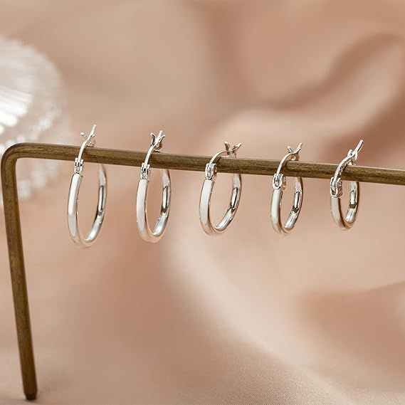 Small Hoop Earrings Set 3