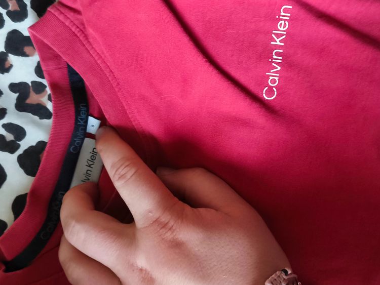Calvin Klein Red Sweatshirt