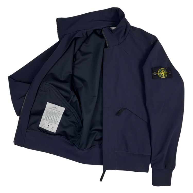 Chaqueta Stone Island Light Soft Shell-R azul marino - talla S imagen 6