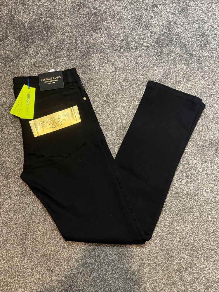 Versace Jeans Couture Gold Patch Straight Leg Jeans W32