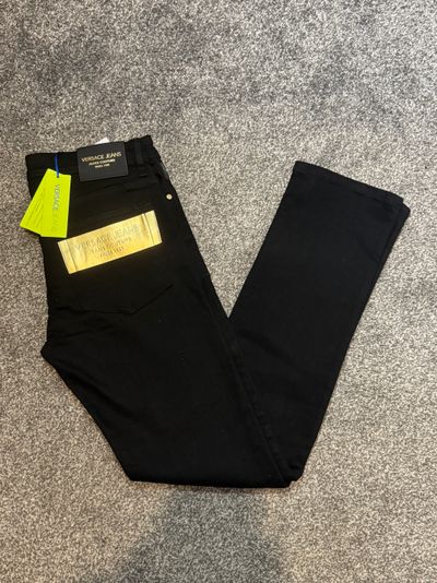 Versace Jeans Couture Gold Patch Straight Leg Jeans W32