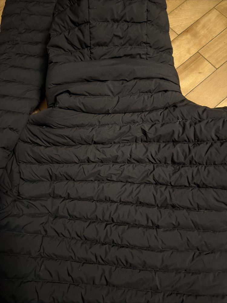 Lululemon Pack It Down Jacket Black Hooded Full Zip Goose Down Uk 12 £175 imagen 7