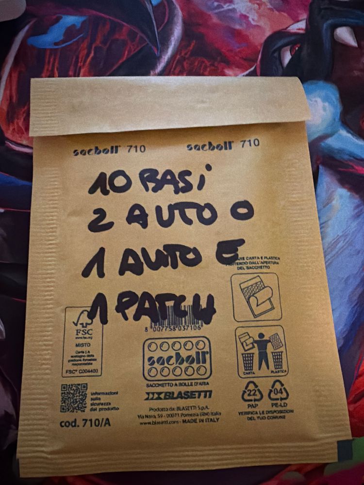 Topps Mistery box 2 auto o 1 auto e patch product image