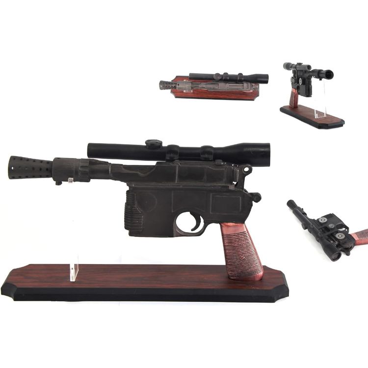 Star Wars Star Wars Han Solo DL-44 Heavy Blaster Pistol Resin Cosplay Prop Replica DAMAGED product image