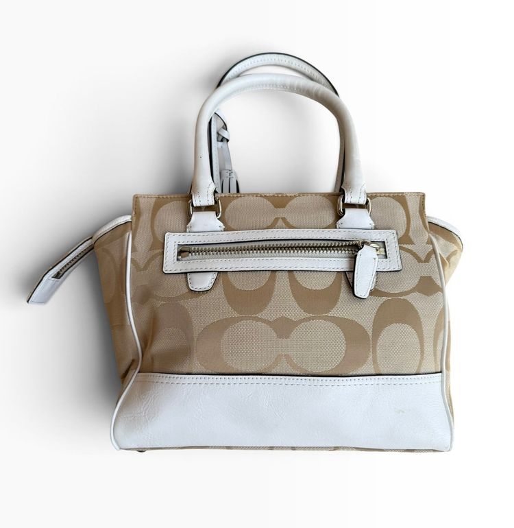 Coach Signature Jacquard Tassel Tote Bag 24204 image 12