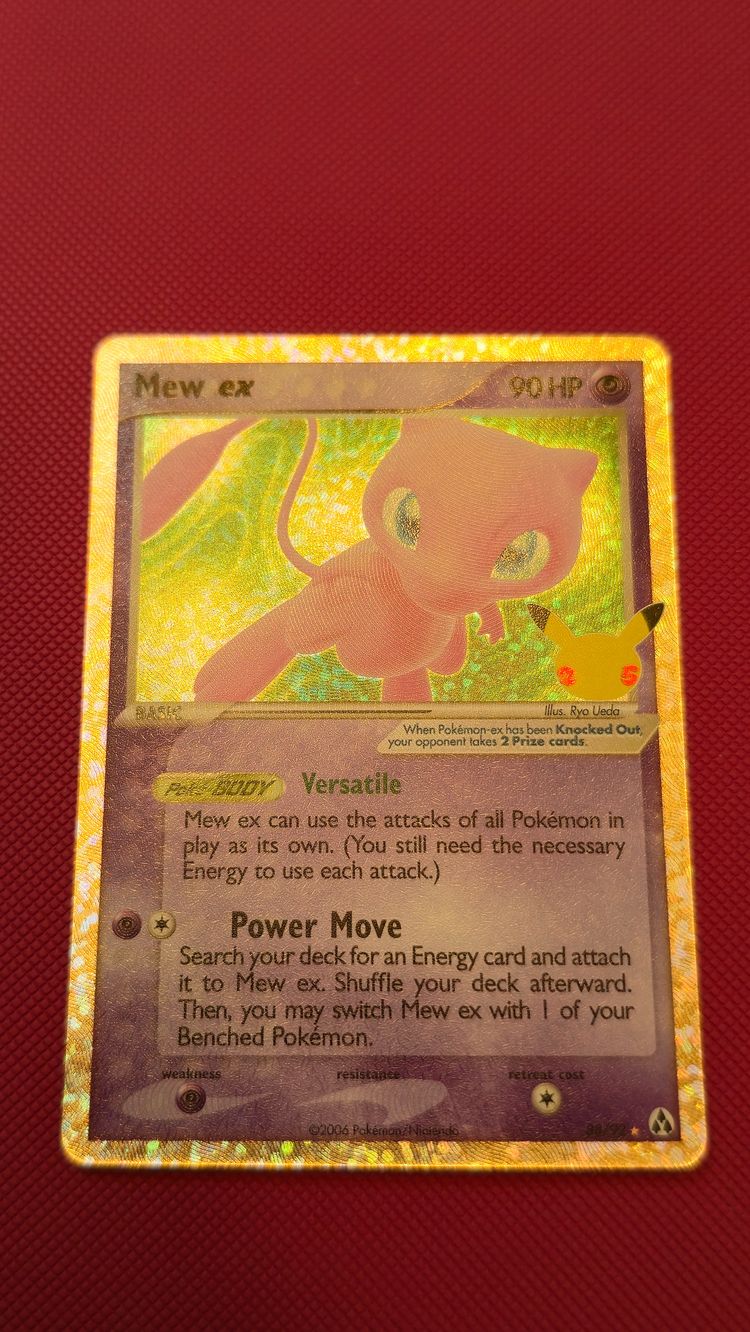Pokémon Mew Ex Pokémon Card product image