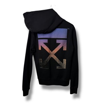 Off-white 'faded' Hoodie, small, black