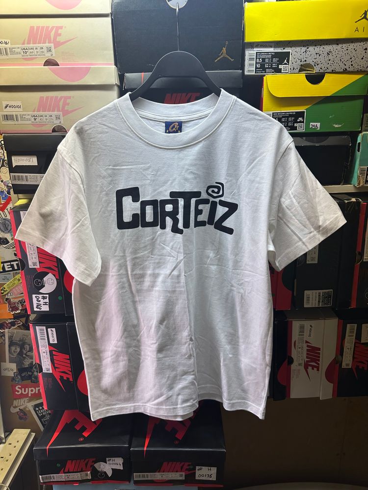 Corteiz K-Star Graphic Tee – White – Size Small