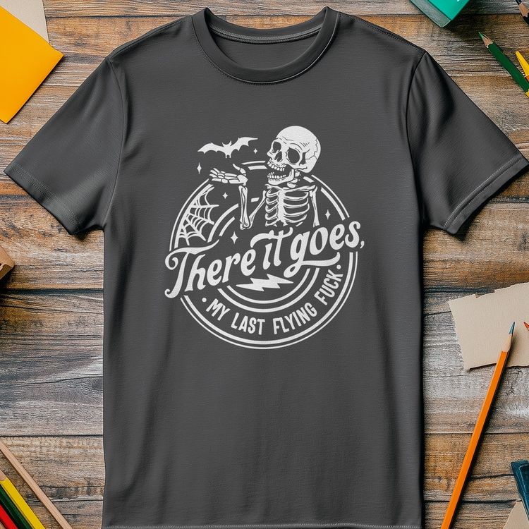 There It Goes Skeleton T-shirt image 4