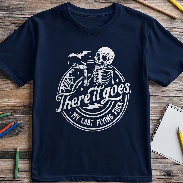 There It Goes Skeleton T-shirt image 1