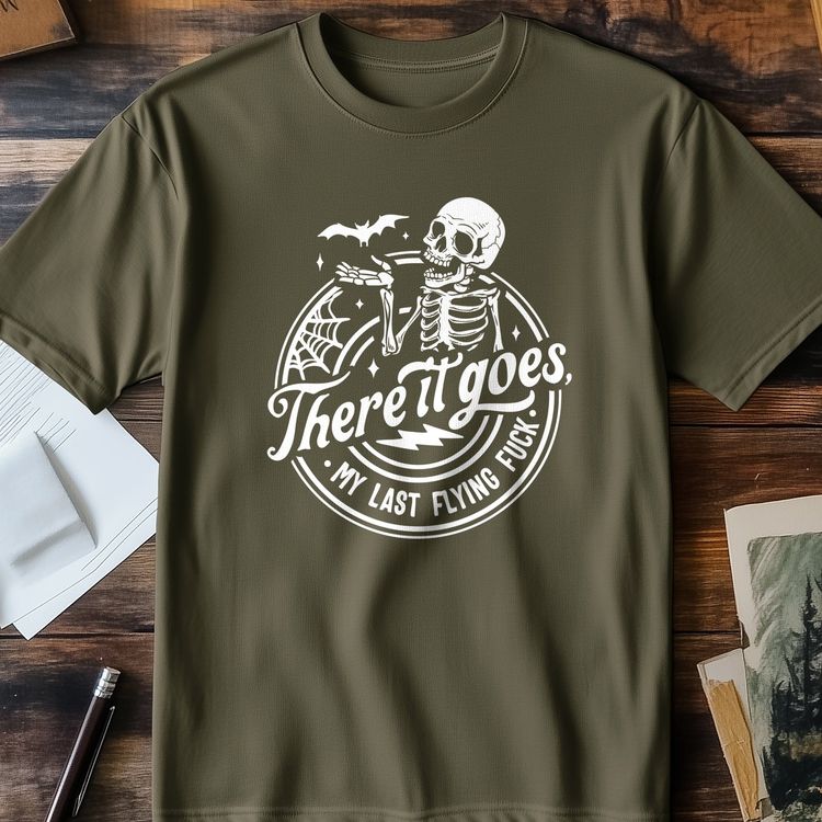 There It Goes Skeleton T-shirt image 2