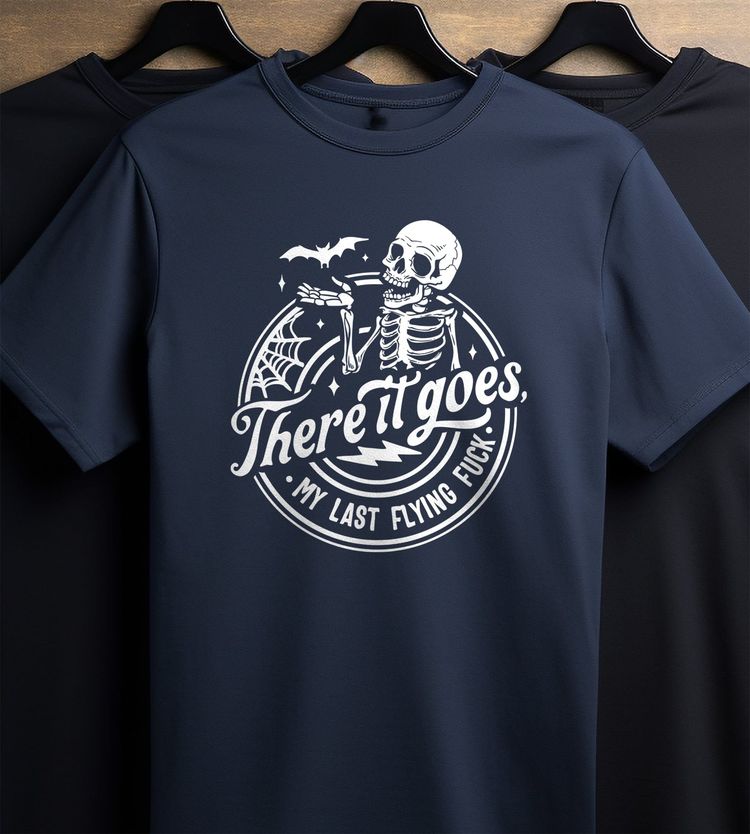There It Goes Skeleton T-shirt image 5