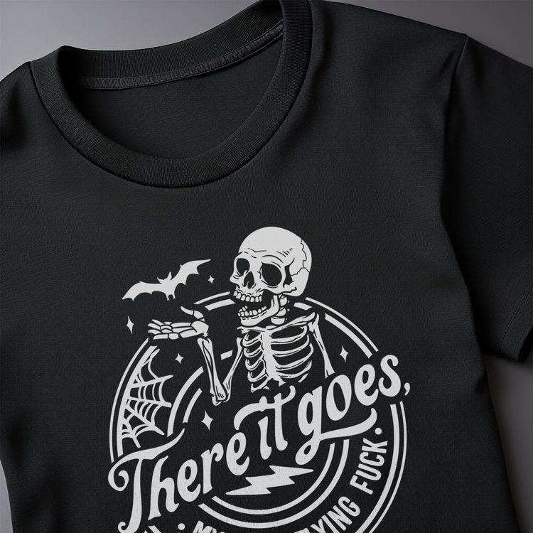 There It Goes Skeleton T-shirt image 6