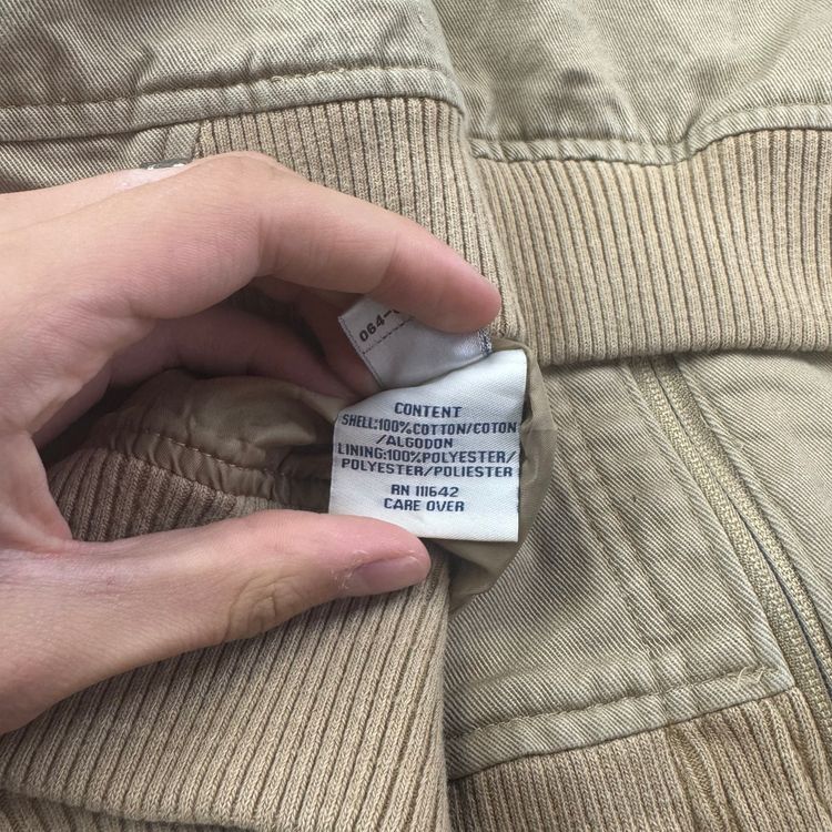 Vintage Coogi Military Style Embroidered Jacket Beige 12