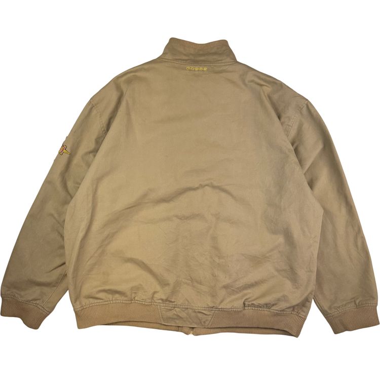 Vintage Coogi Military Style Embroidered Jacket Beige 10