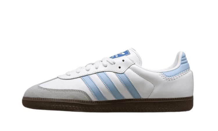Adidas Samba OG Blanco Azul Cielo