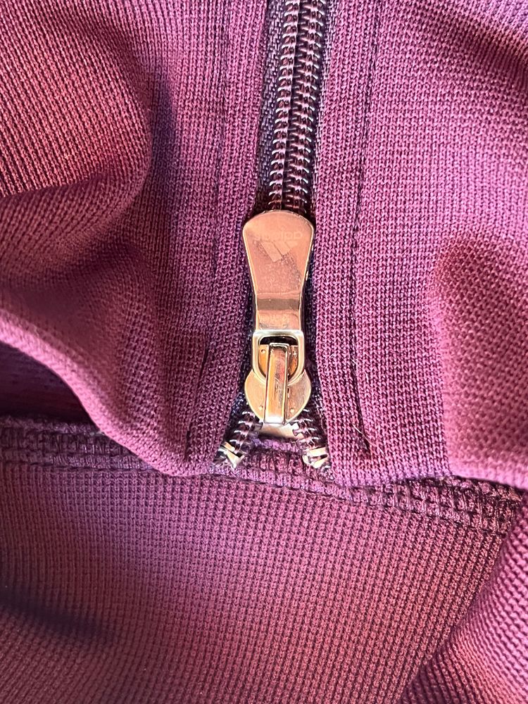 Adidas purple zip-up jacket 4